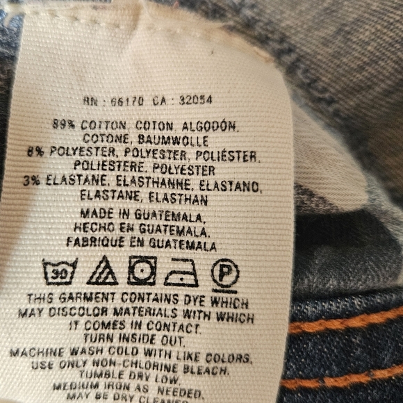 Anthropologie Pilcro & the Letterpress Skinny Jeans Blue Size 31 - Picture 6 of 7